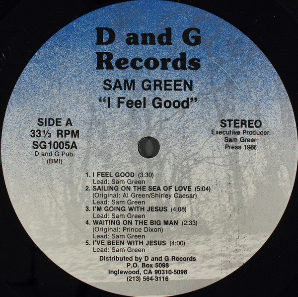 Sam Green (3) : I Feel Good (LP)