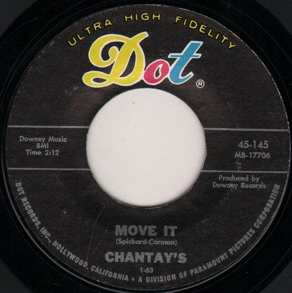 Chantay's* : Pipeline (7", Single, RE)