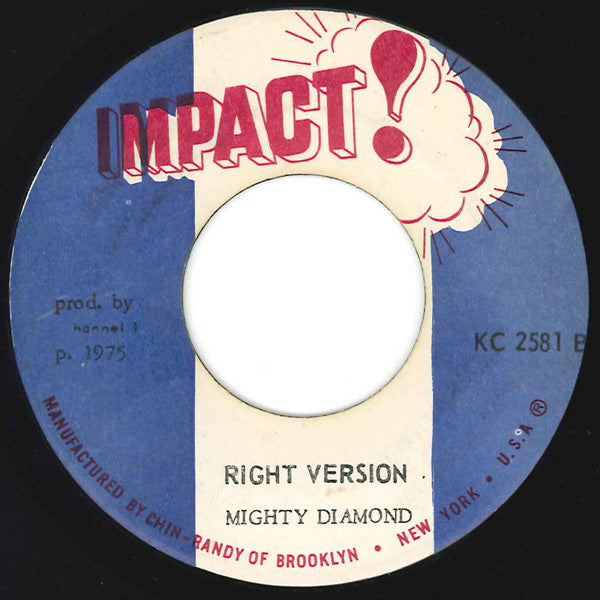 Mighty Diamond* : Right Time (7")