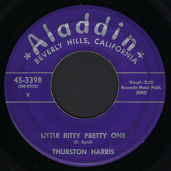 Thurston Harris : Little Bitty Pretty One / I Hope You Won't Hold It Against Me (7", Single, Pur)