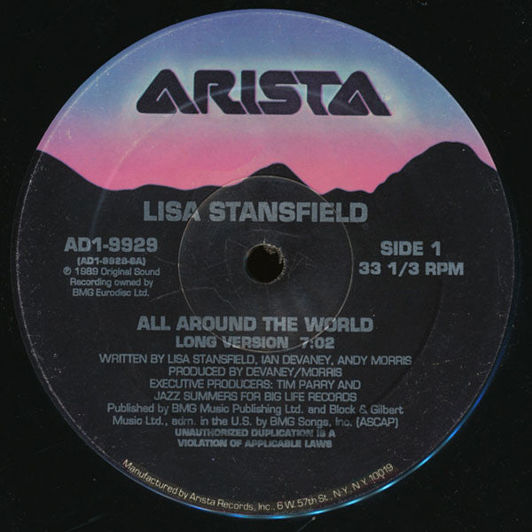 Lisa Stansfield : All Around The World (12")