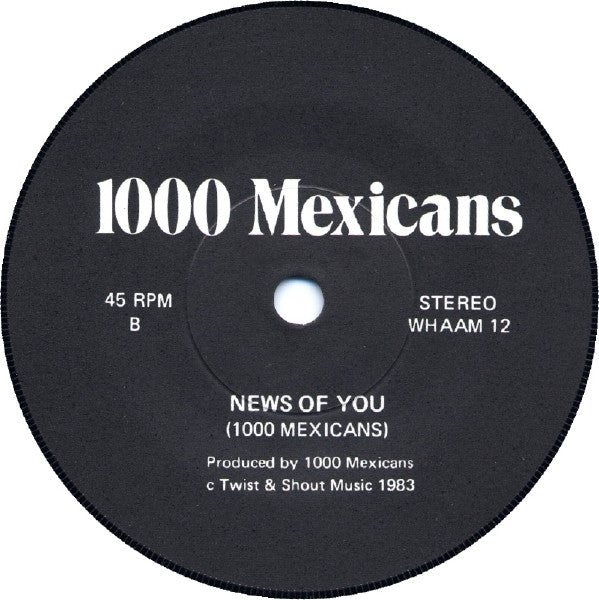 1000 Mexicans : The Art Of Love (7", Single)