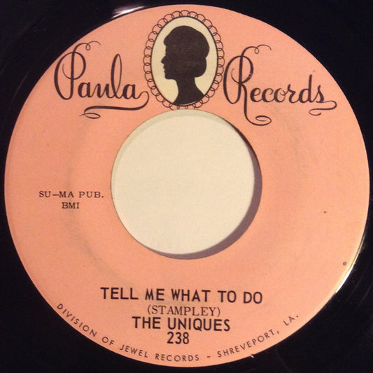 The Uniques (2) : All These Things (7", Single)