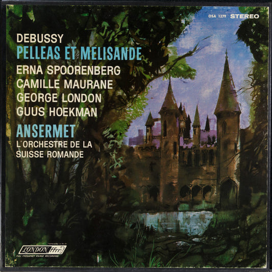 Debussy* - Erna Spoorenberg, Camille Maurane, George London (2), Ansermet*, L'Orchestre De La Suisse Romande : Pelleas Et Melisande (3xLP + Box)