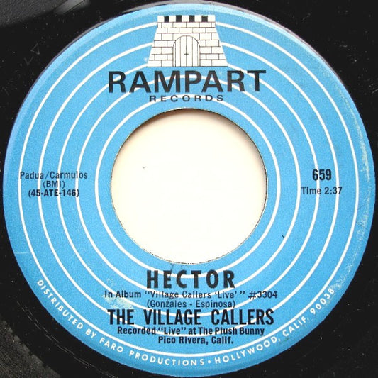 The Village Callers : Hector / I'm Leaving (7", Mono)