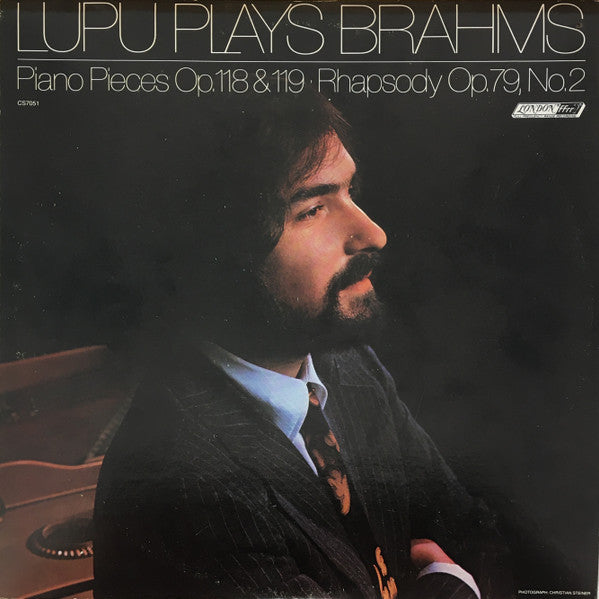 Lupu* Plays Brahms* : Piano Pieces Op. 118 & 119 · Rhapsody Op. 79, No. 2 (LP)