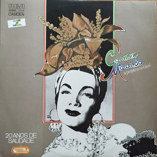 Carmen Miranda : A Pequena Notaável; 20 Anos De Saudade (LP, Dyn)