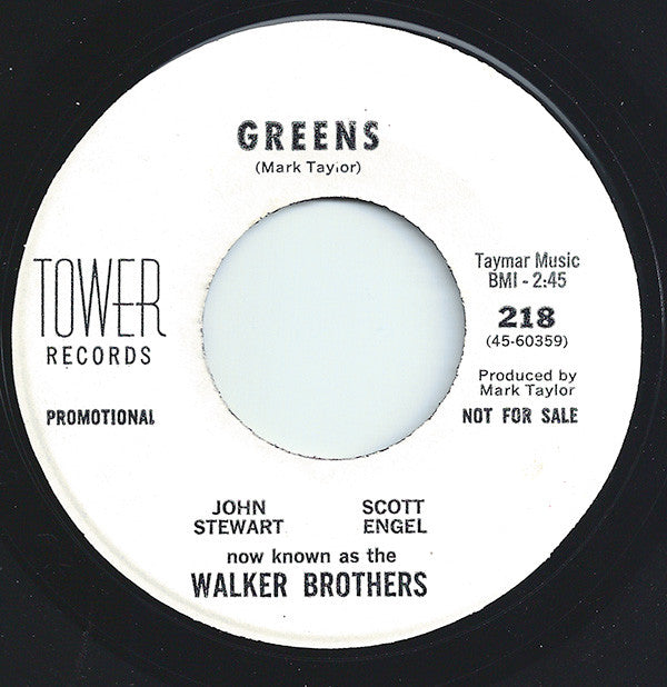 John Stewart & Scott Engel : I Only Came To Dance With You (7", Single, Mono, Promo)