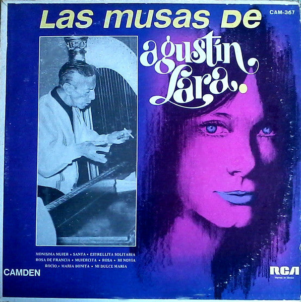 Agustin Lara : Las Musas De Agustín Lara (LP, Album)