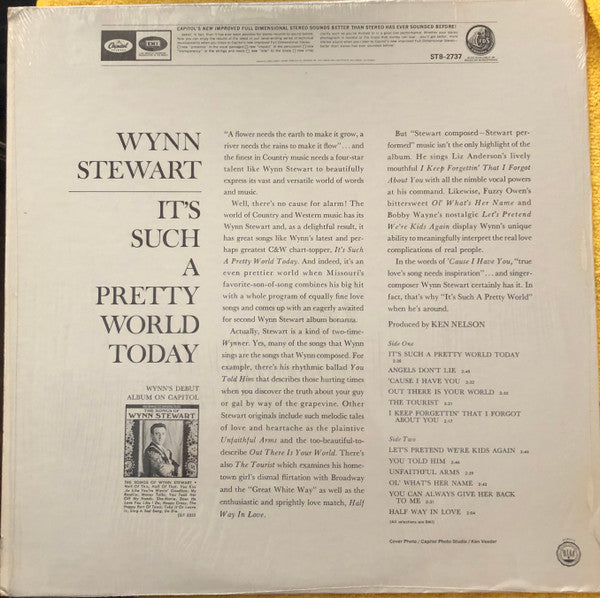 Wynn Stewart : It's Such A Pretty World Today (LP, Album, Club)