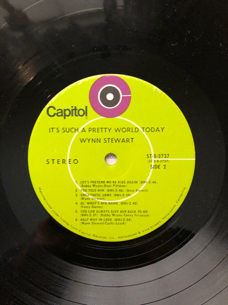 Wynn Stewart : It's Such A Pretty World Today (LP, Album, Club)