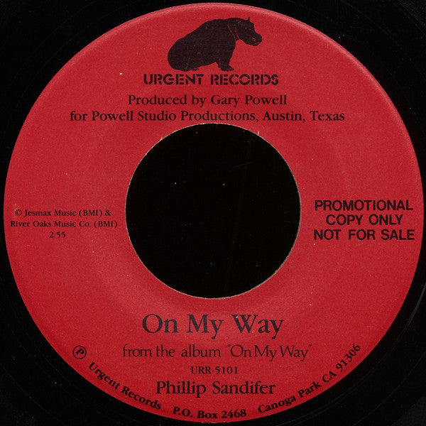 Phillip Sandifer : On My Way (7", Promo)
