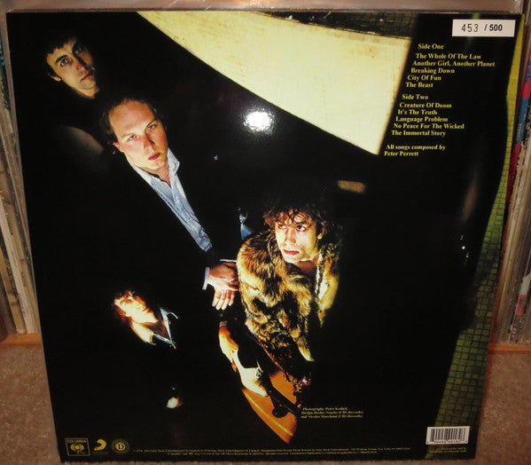 The Only Ones : The Only Ones (LP, Album, Num, RE, RM, Gre)