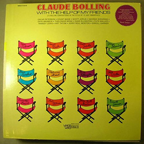 Claude Bolling : With The Help Of My Friends (LP)