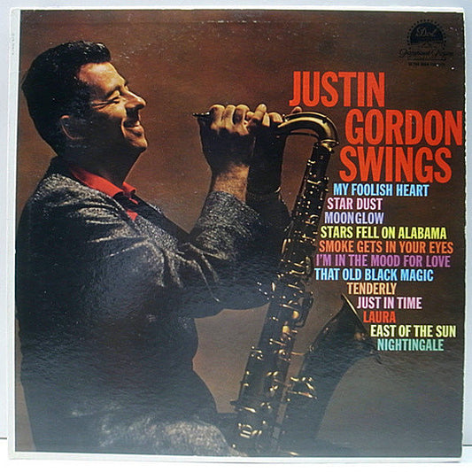Justin Gordon : Justin Gordon Swings (LP, Mono, dee)