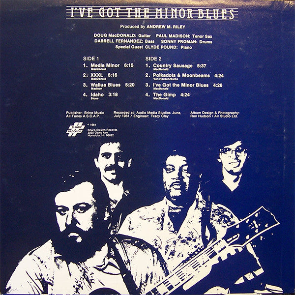 Doug MacDonald Featuring Paul Madison (3) : I've Got The Minor Blues (LP, Album)
