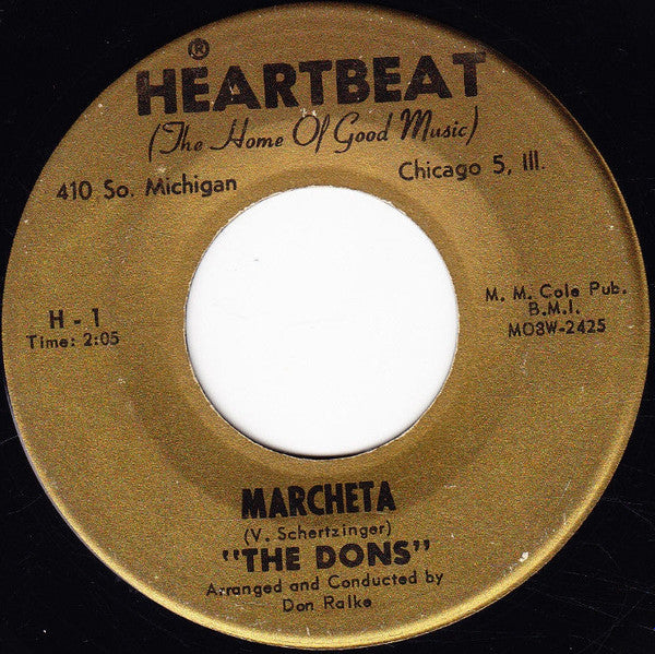 The Dons (5) : Dream Girl / Marcheta (7")