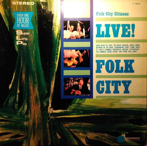 Folk City Citizens : Live! Folk City (LP, Album)