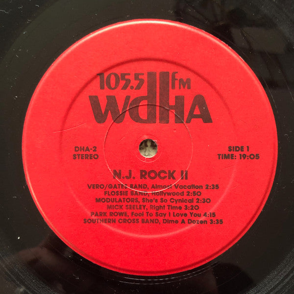 Various : 105.5 WDHA: N.J. Rock II (LP, Comp)