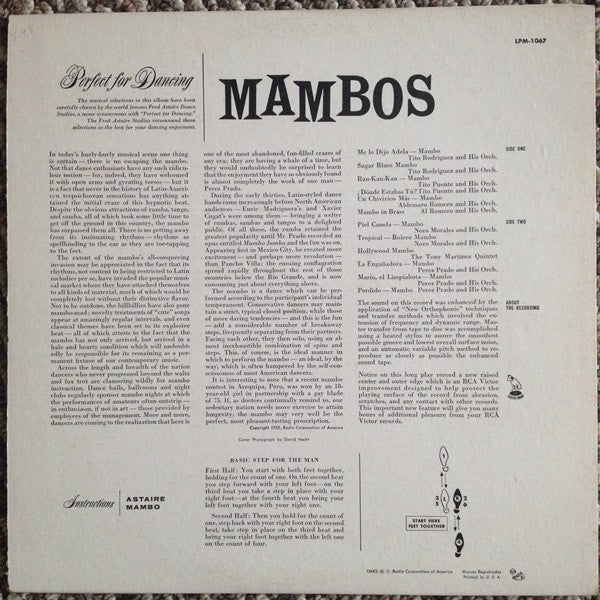 Various : Perfect For Dancing - Mambos (LP, Comp)