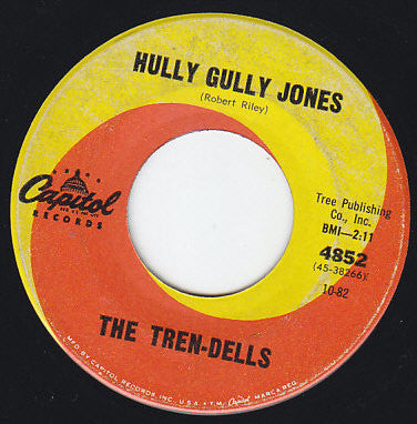 The Tren-Dells : Hully Gully Jones (7", Single)