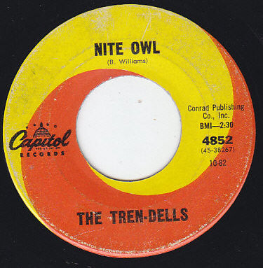 The Tren-Dells : Hully Gully Jones (7", Single)