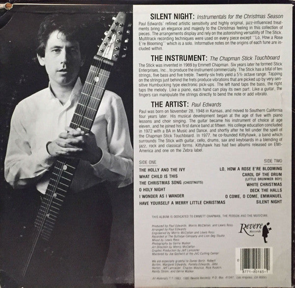 Paul Edwards : Silent Night (Instrumentals For The Christmas Season) (LP, Album)