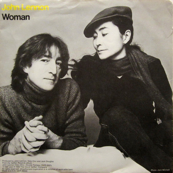 John Lennon : Woman (7", Single, Styrene, Ter)