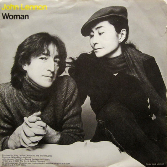 John Lennon : Woman (7", Single, Styrene, Ter)