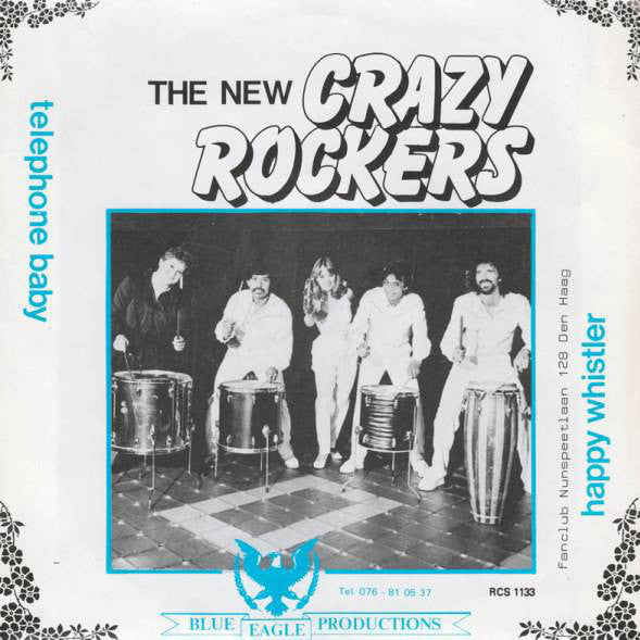 The New Crazy Rockers : Telephone Baby (7", Single)