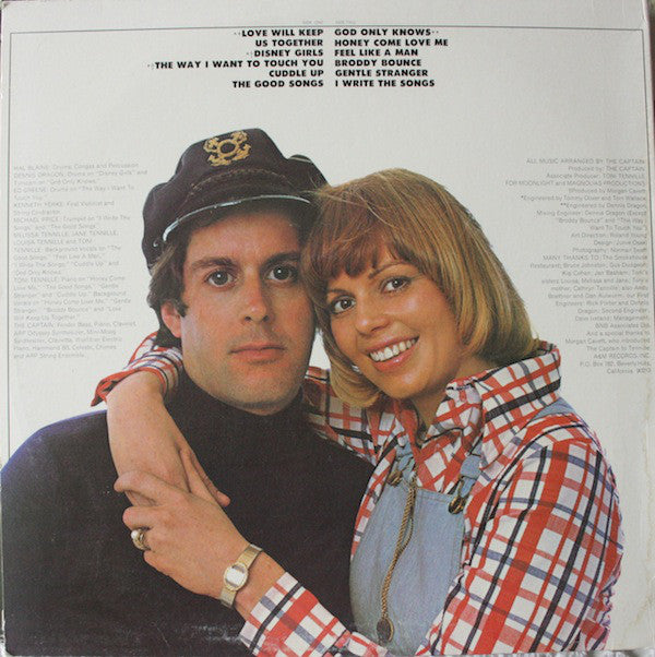 Captain & Tennille* : Love Will Keep Us Together (LP, Album, Pit)