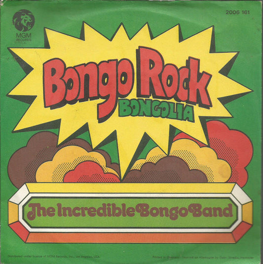 The Incredible Bongo Band : Bongo Rock (7", Single)