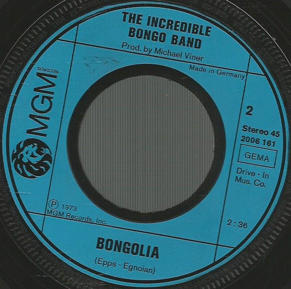 The Incredible Bongo Band : Bongo Rock (7", Single)