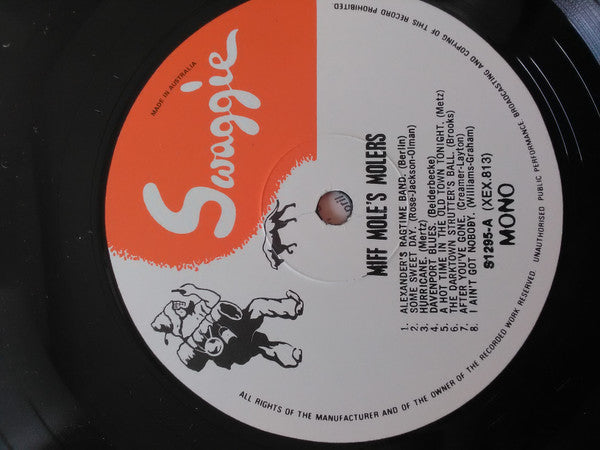 Miff Mole With Sophie Tucker : Miff Mole's Molers 1927 (LP, Comp)