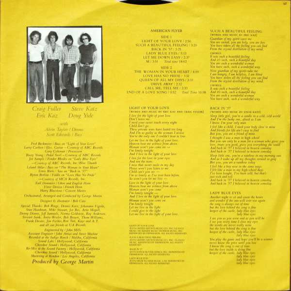 American Flyer : American Flyer (LP, Album, Ter)
