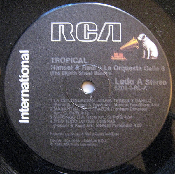 Hansel & Raul : Tropical (LP, Album)