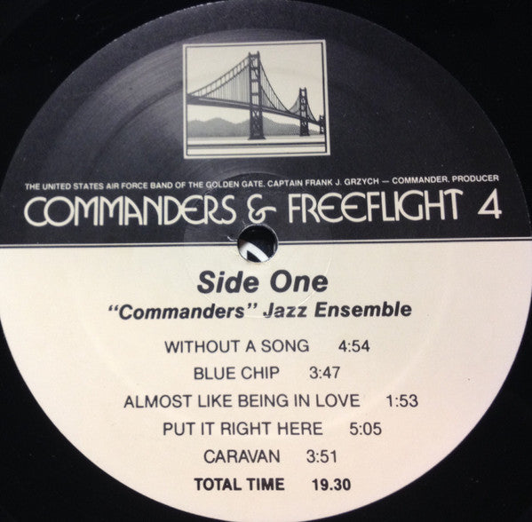Air Force Band Of The Golden Gate : Commanders & Freeflight 4 (LP)