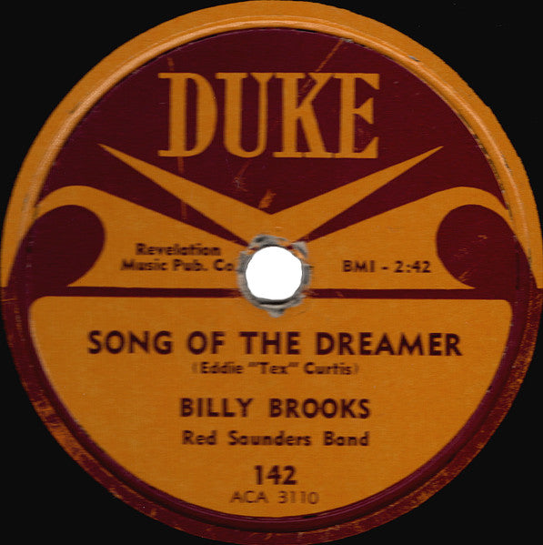 Billy Brooks (4), Red Saunders Band : Mambo Is Everywhere / Song Of The Dreamer (Shellac, 10")