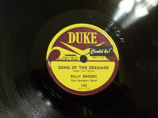 Billy Brooks (4), Red Saunders Band : Mambo Is Everywhere / Song Of The Dreamer (Shellac, 10")