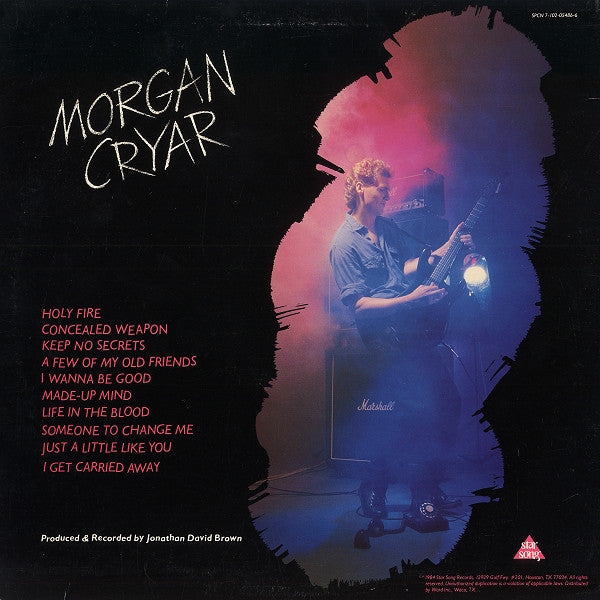 Morgan Cryar : Keep No Secrets (LP, Album)