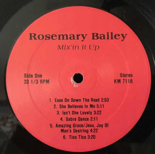 Rosemary Bailey : Mix'in It Up (LP, Album)