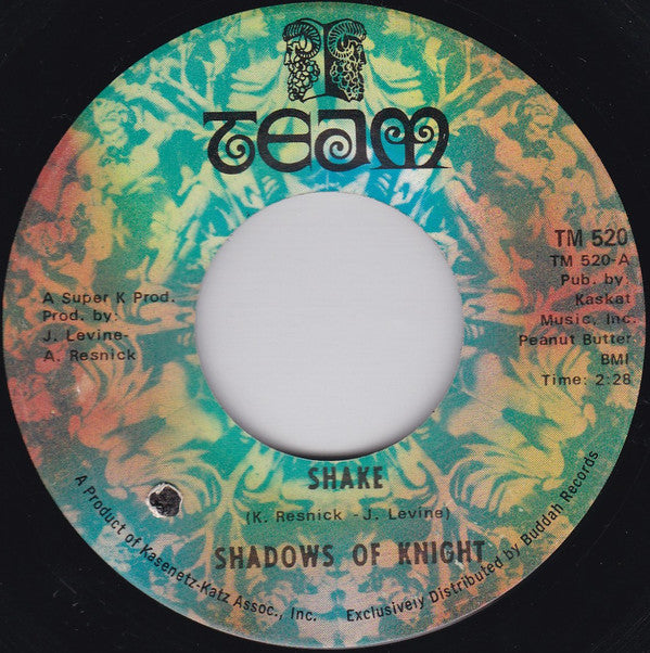 Shadows Of Knight* : Shake (7", ARP)