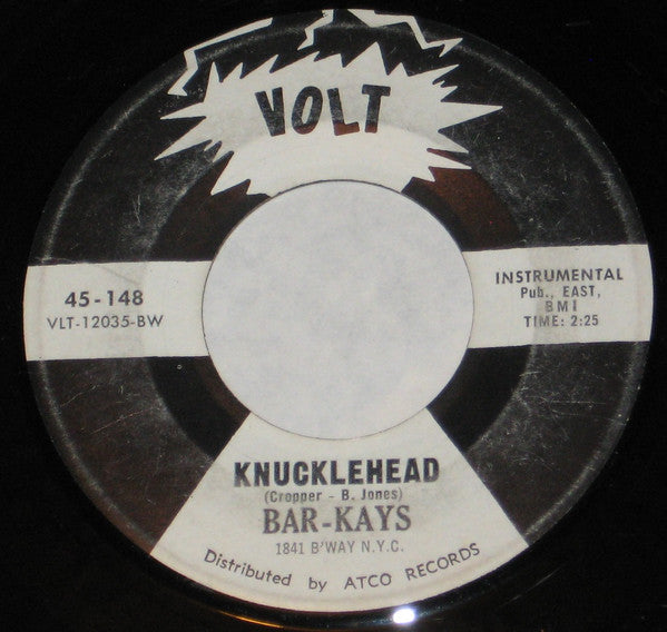 Bar-Kays : Soul Finger / Knucklehead (7", Single, Promo, BW)