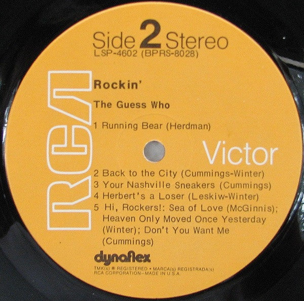 The Guess Who : Rockin' (LP, Album, Hol)