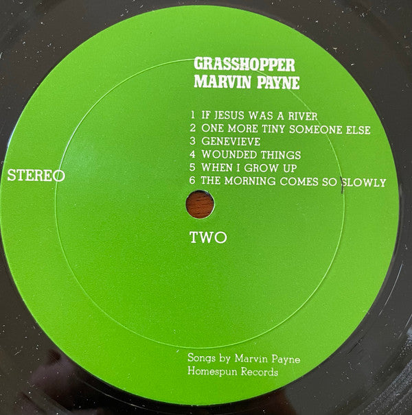 Marvin Payne : Grasshopper (LP, Album)