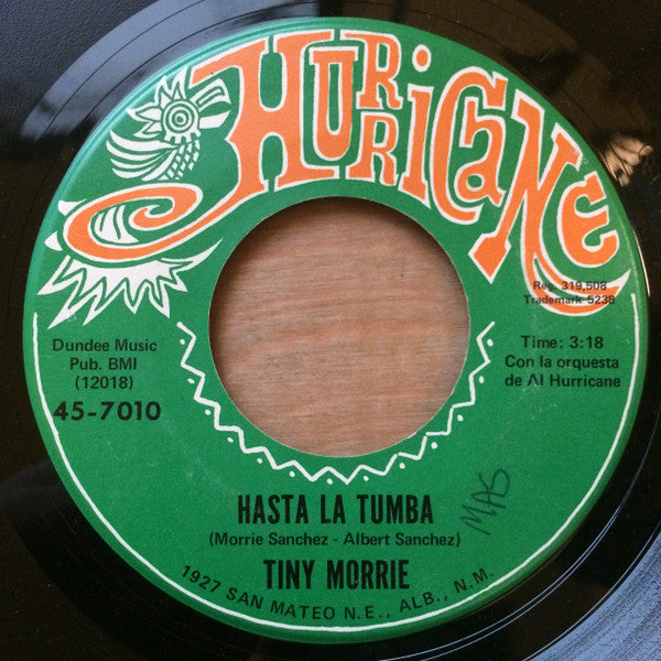 Tiny Morrie : No Hay Amor / Hasta La Tumba (7")