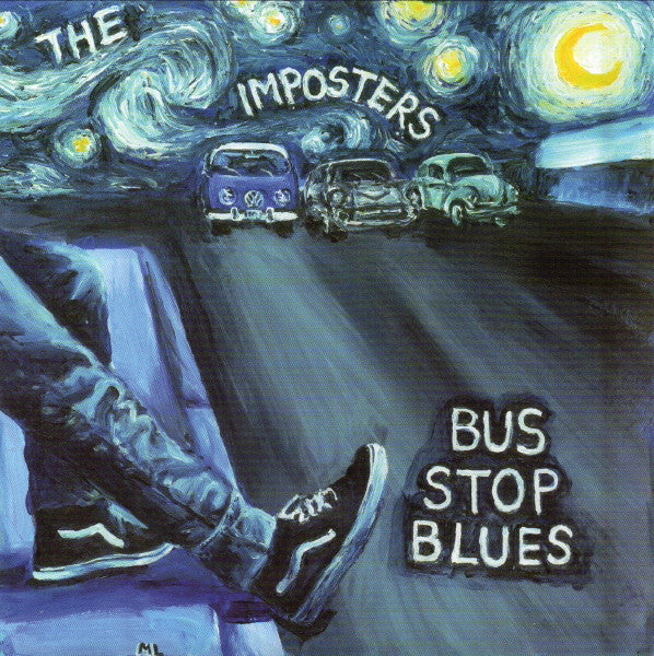 The Imposters (5) : Bus Stop Blues  (7", Num)