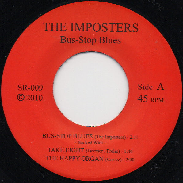 The Imposters (5) : Bus Stop Blues  (7", Num)