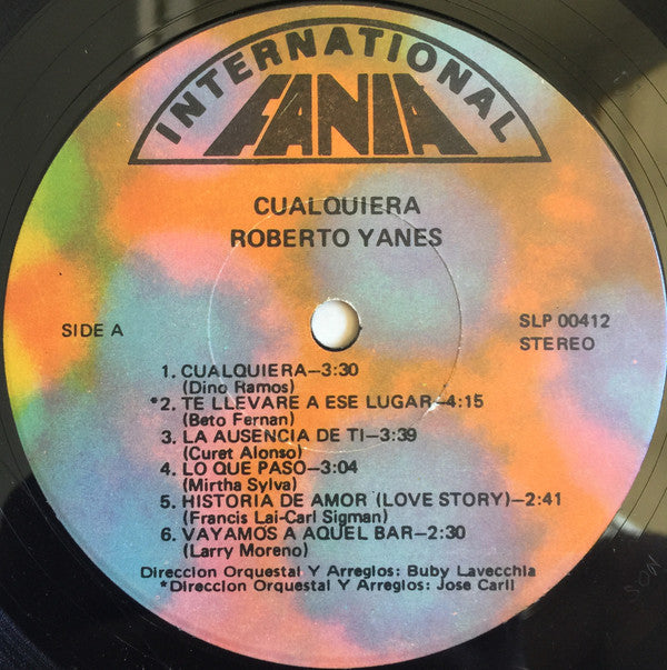 Roberto Yanes : Cualquiera (LP)