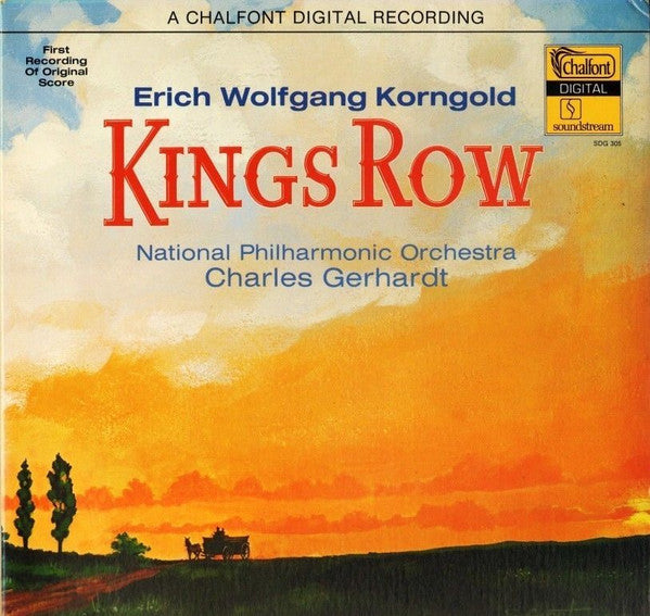 Erich Wolfgang Korngold - National Philharmonic Orchestra, Charles Gerhardt : Kings Row (LP, Album)